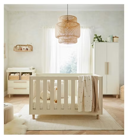 CuddleCo Harper 3 Piece Furniture Set - Cream/Ash