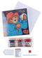 Crystal Art Card 18cm x 18cm - Paddington Bear Marmalade Sandwich