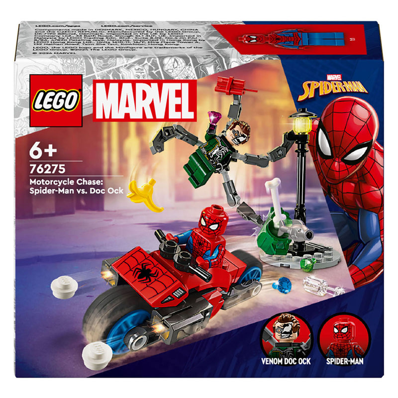 LEGO Marvel Motorcycle Chase: Spider-Man vs. Doc Ock – JAC Stores IOM