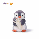 Mchugs Parent & Baby Penguin Plush 25cm
