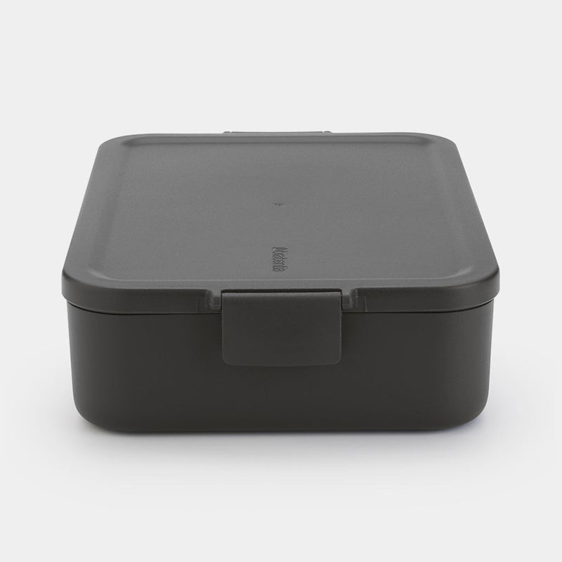 Make & Take Large Bento Lunch Box - Dark Grey