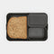 Make & Take Large Bento Lunch Box - Dark Grey