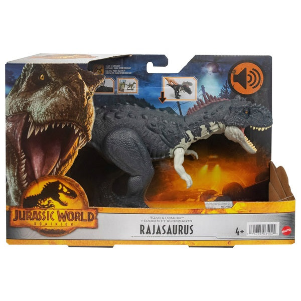 Jurassic World Dominion Roar Strikers Rajasaurus Dinosaur