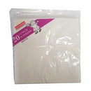 White 2ply Napkins 20pk