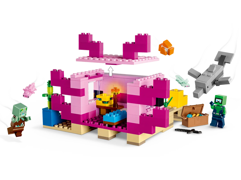 LEGO Minecraft The Axolotl House