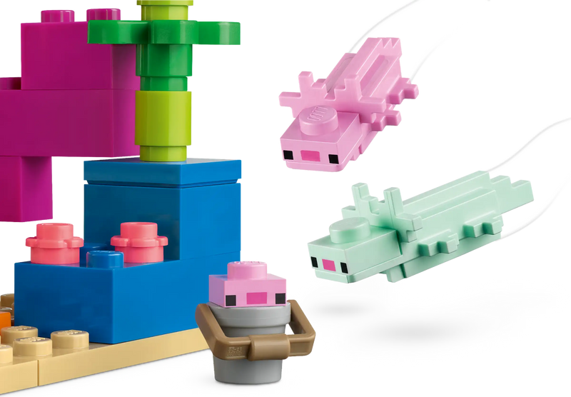 LEGO Minecraft The Axolotl House