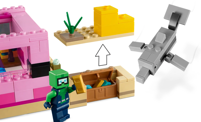 LEGO Minecraft The Axolotl House