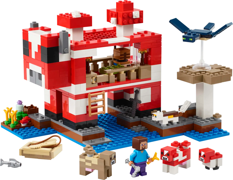 LEGO Minecraft The Mooshroom House