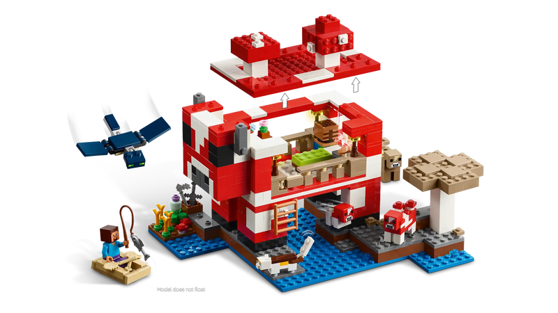 LEGO Minecraft The Mooshroom House