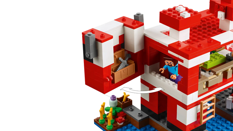 LEGO Minecraft The Mooshroom House