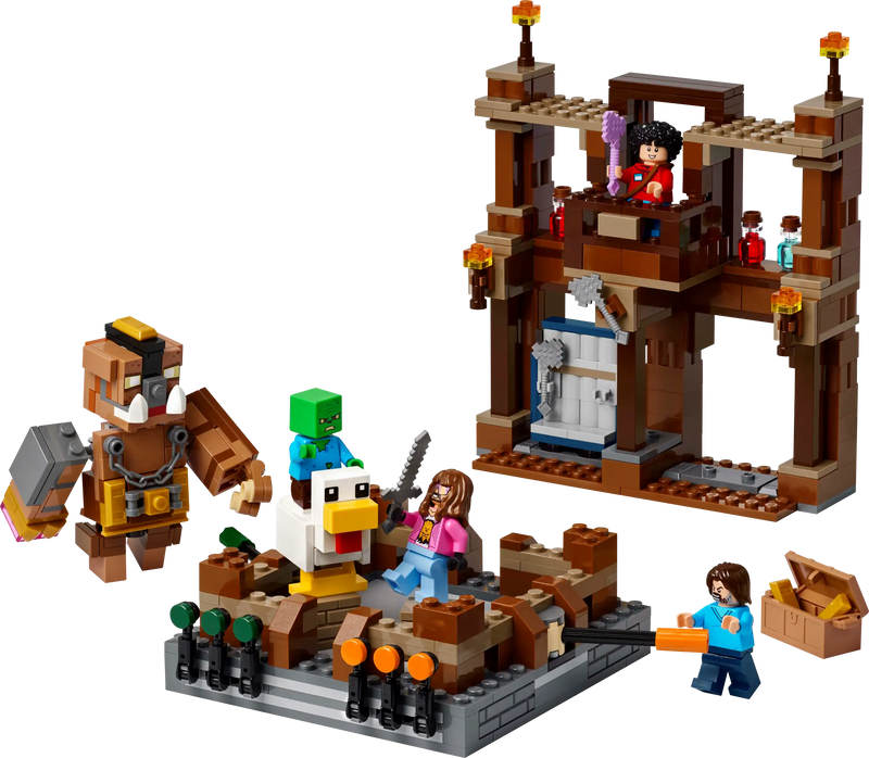 LEGO Minecraft Woodland Mansion Fighting Ring