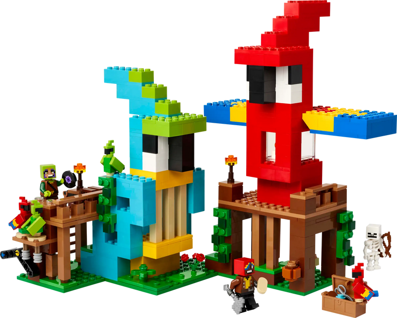 LEGO Minecraft The Parrot Houses