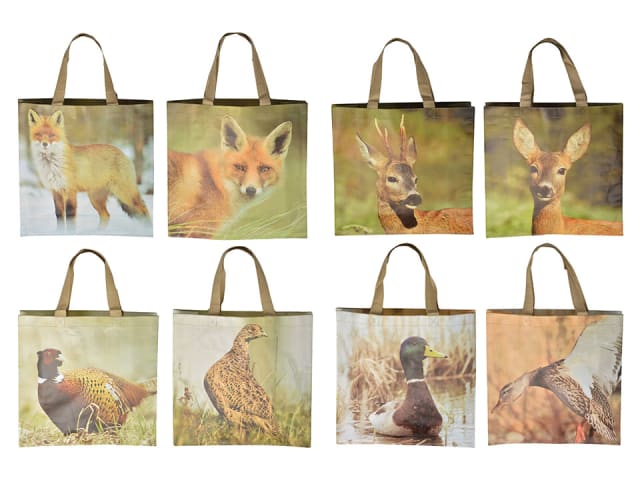 Wildlife Reusable Shopping Bag Assorted