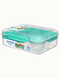Sistema To Go 1.65L Bento Lunch Box With Yoghurt Pot  - Mint