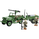 Cobi Medical Willys MB Jeep & Trailer