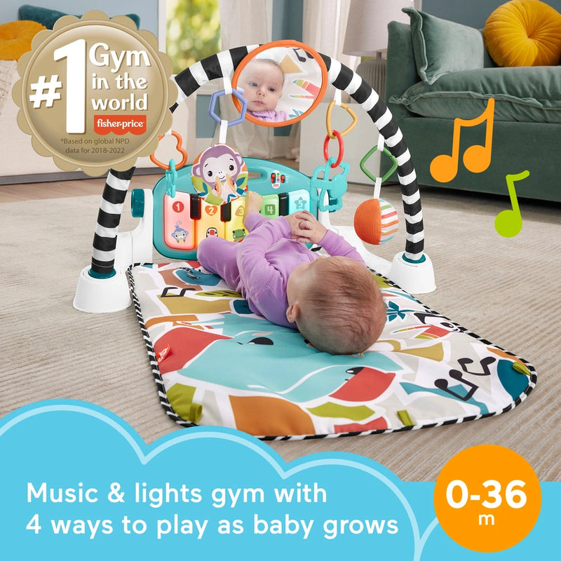 Glow and Grow Kick & Play Piano Gym