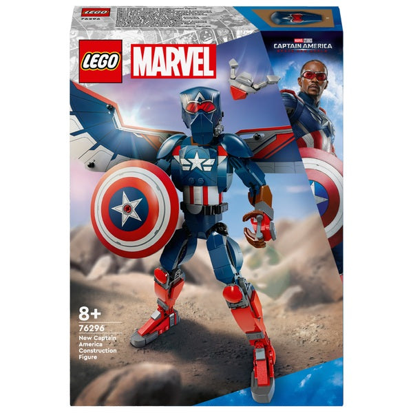 LEGO Marvel New Captain America Construction Figure