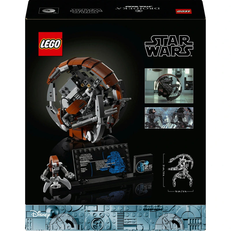 LEGO Star Wars 75381 Droideka Model
