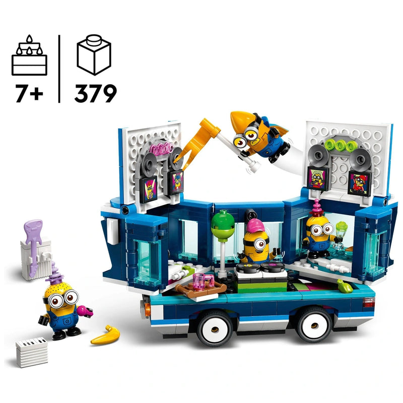 LEGO Despicable Me 4 Minions’ Music Party Bus