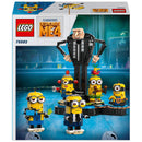 LEGO Despicable Me 4 Brick-Built Gru and Minions