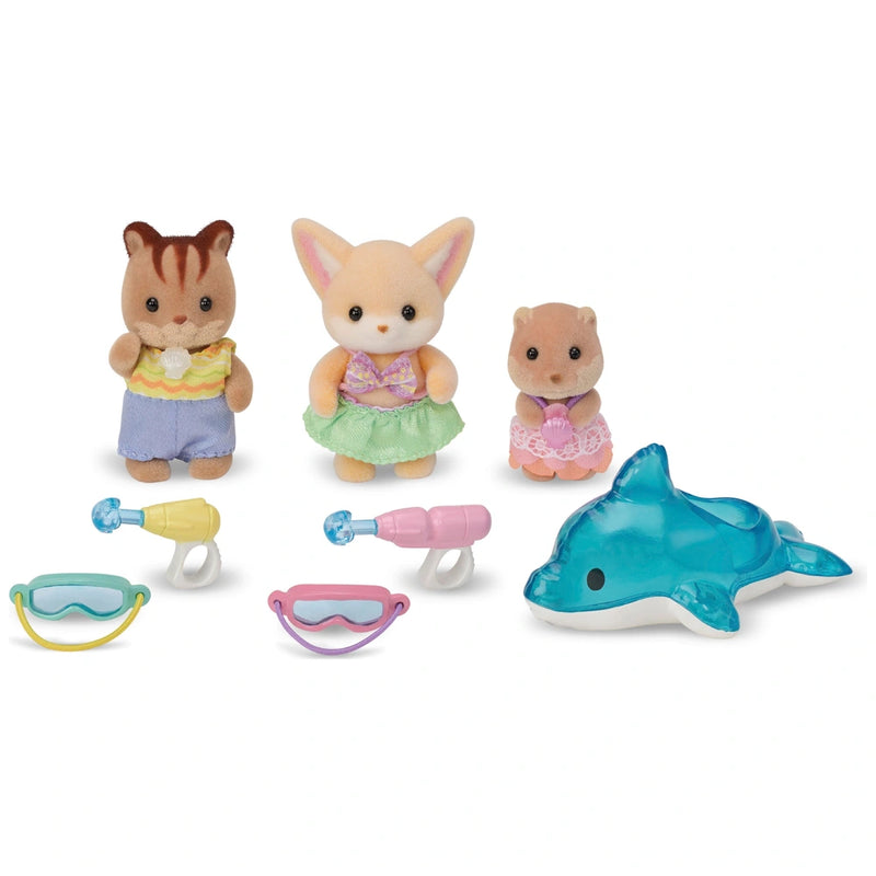 Sylvanian Families Nursery Friends Pool Fun Trio