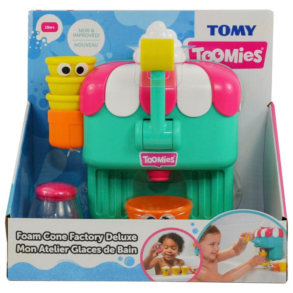 Toomies Deluxe Foam Cone Factory Bath Toy