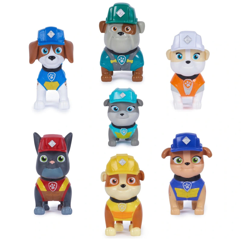 Paw Patrol Rubble and Crew Construction Family Figure Pack