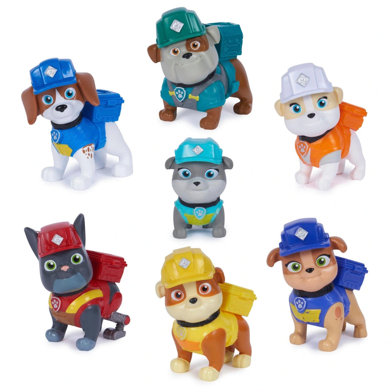 Paw Patrol Rubble and Crew Construction Family Figure Pack