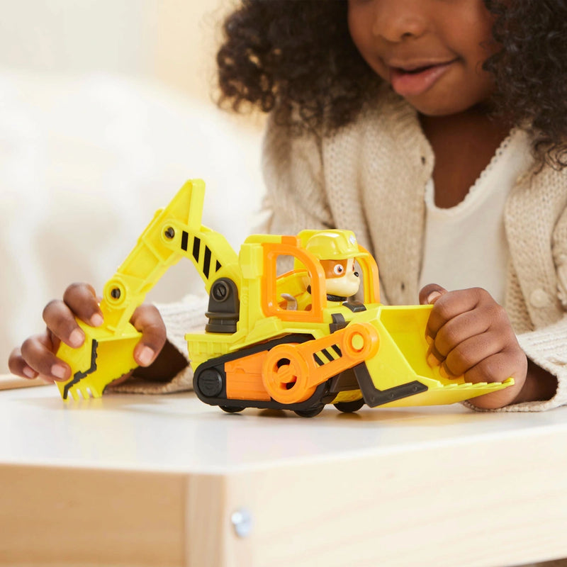 Paw Patrol Rubble and Crew Rubble's Bulldozer Truck