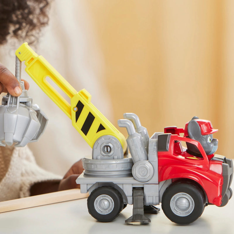 Paw Patrol Rubble and Crew Charger's Crane Grabber Truck