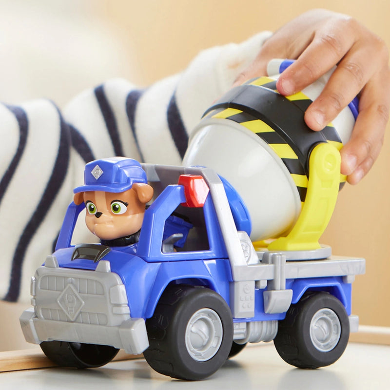 Paw Patrol Rubble and Crew Mix's Cement Mixer Truck