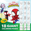 Giant Colouring Pages Spidey & His Amazing Friends