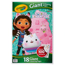 Giant Colouring Pages Gabby's Dollhouse