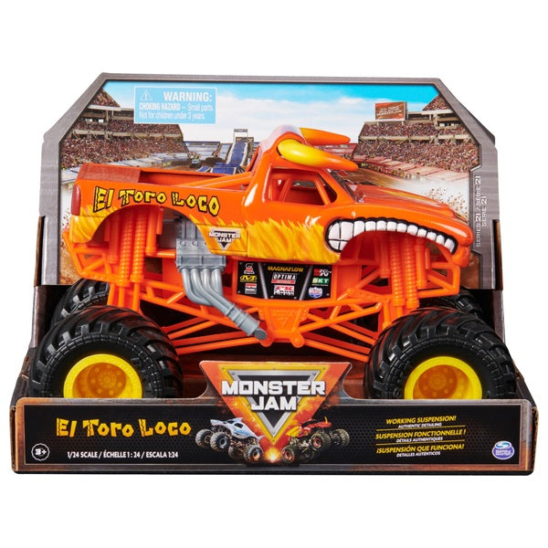 Monster Jam 1:24 Die-Cast El Toro Loco Monster Truck