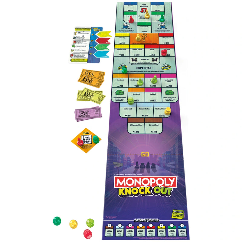 Monopoly Knockout Game