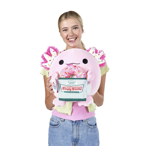 Mini Brands Snackles Super Sized 35cm Plush - Krispy Kreme Donut