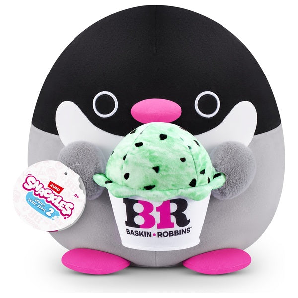 Mini Brands Snackles Medium 20cm Plush - Baskin Robbins Ice Cream