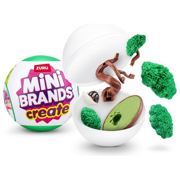 5 Surprise Mini Brands Create Garden Capsule