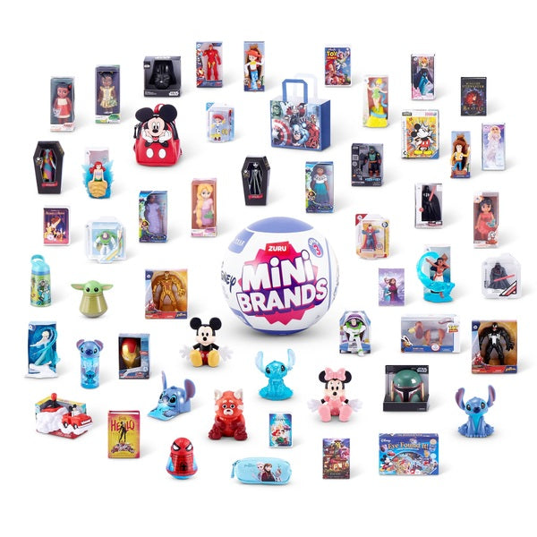 5 Surprise Mini Brands Disney Series 3