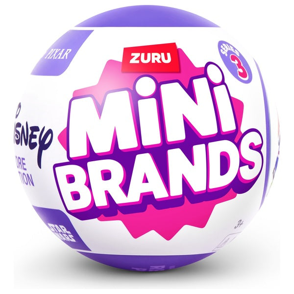 5 Surprise Mini Brands Disney Series 3