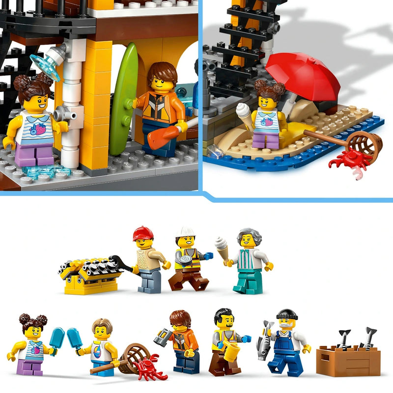 LEGO City Seaside Harbor with Cargo Ship