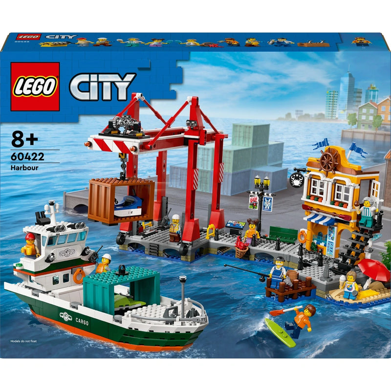 LEGO City Seaside Harbor with Cargo Ship