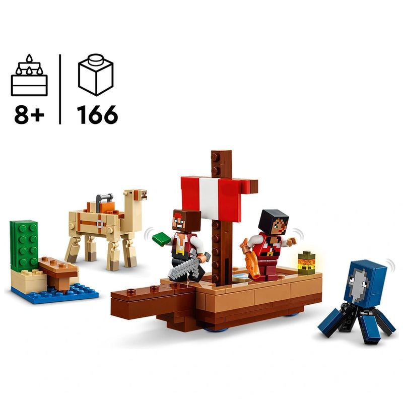 LEGO Minecraft The Pirate Ship Voyage