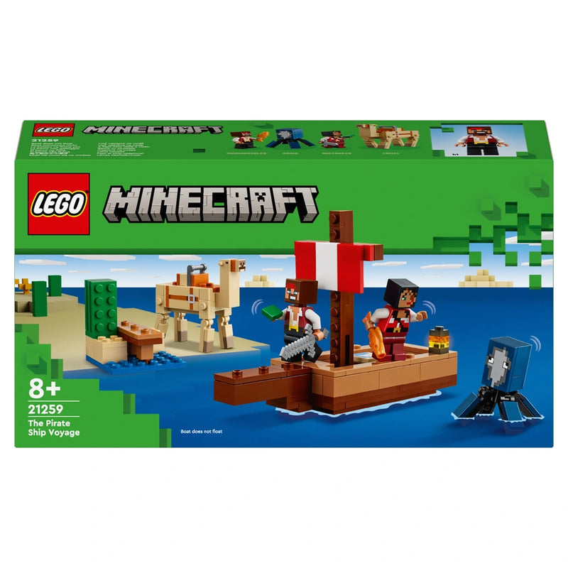 LEGO Minecraft The Pirate Ship Voyage