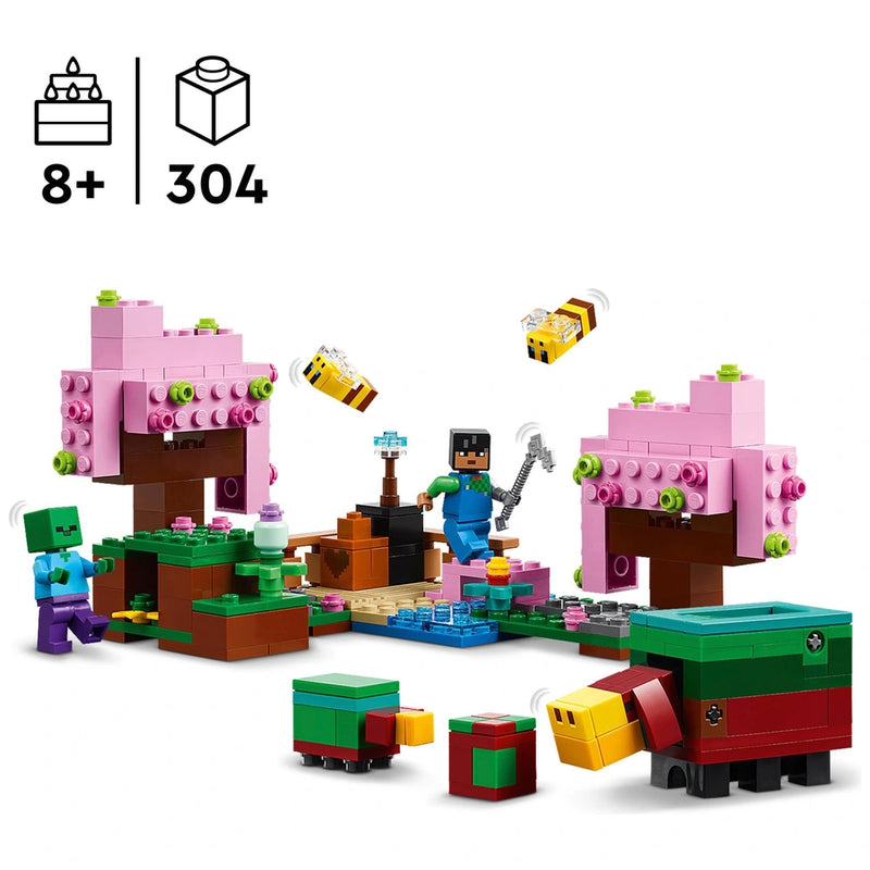 LEGO Minecraft The Cherry Blossom Garden