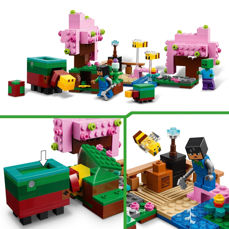 LEGO Minecraft The Cherry Blossom Garden