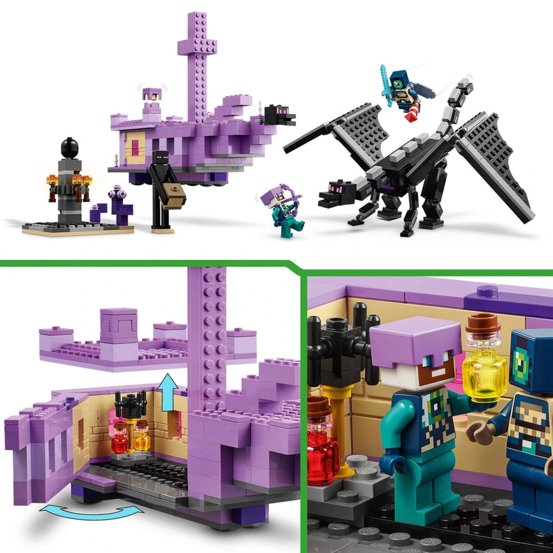 LEGO Minecraft The Ender Dragon and End Ship