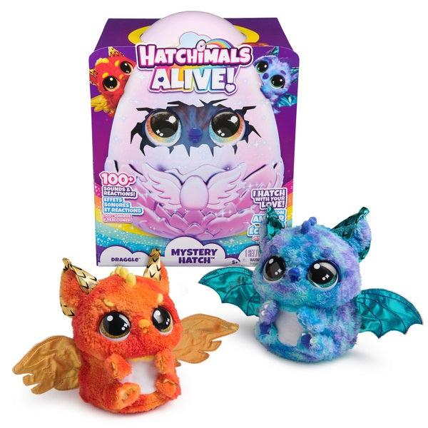 Hatchimals Alive Mystery Hatch Draggle Egg Assorted