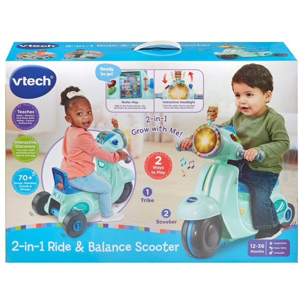 Vtech 2 In 1 Ride & Balance Scooter