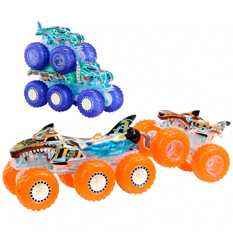 Hot Wheels Monster Trucks Power Smashers Big Rig and Truck Multipack